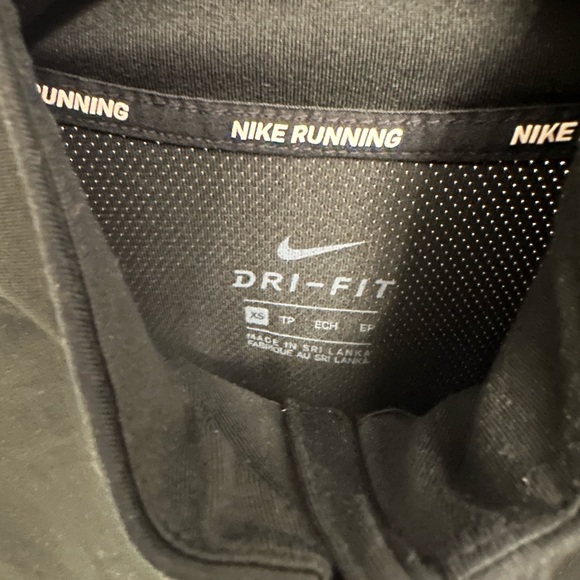 Nike Dry Fit Long Sleeve Running Zip Up Shirt - Picture 3 of 5